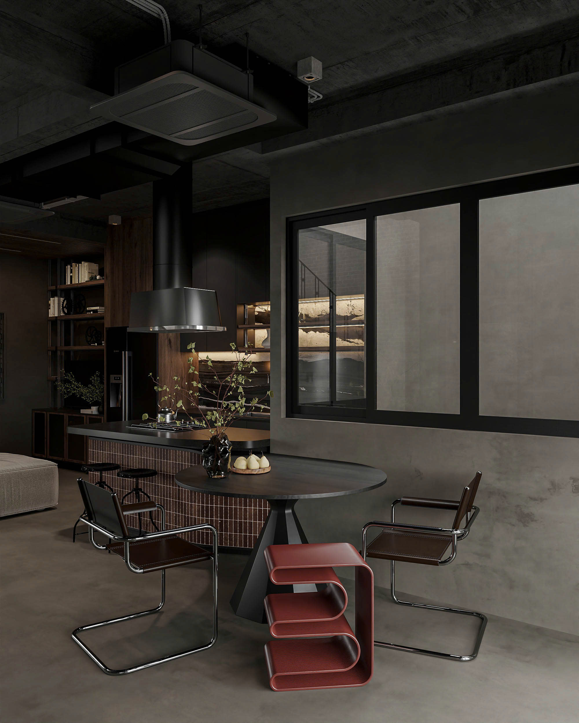 Residence Q.10 — Industrial — góc nhìn 12